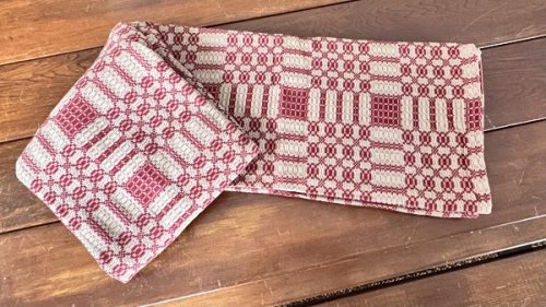 WESTBURY CRANBERRY/LINEN COLLECTION